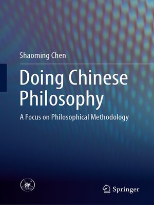 cover image of Doing Chinese Philosophy
